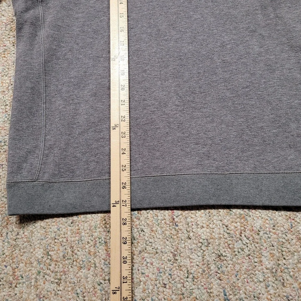 Tommy Bahama Sweatshirt Mens XL Grey Reversible Split Neck Pullover Knit Sweater